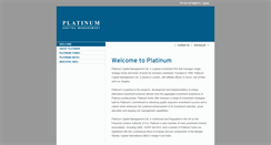 Desktop Screenshot of platinumfunds.net